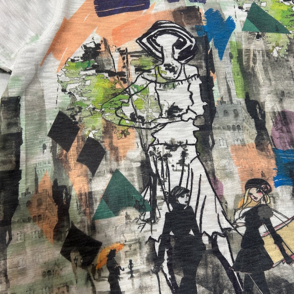 Artistic Graphic Women's Tunic
